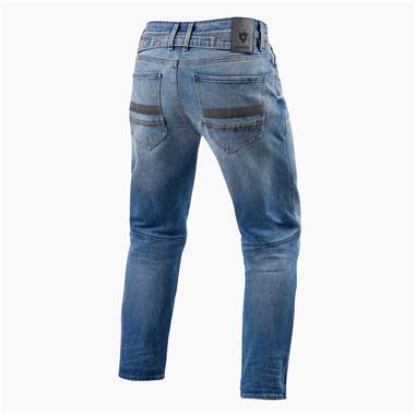 PANTALONE REVIT UOMO JEANS SALT TF BLU MEDIO SLAVATO L32 - Della Categoria Pantaloni & Jeans Uomo Produttore REVIT - A soli €168! Acquista ora su Due Ruote Accessori