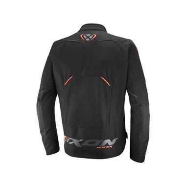 GIUBBOTTO TSUTO UOMO IXON IONIX NERO-ANTRACITE-ARANCIONE - Della Categoria Giubbini Estivi Uomo Produttore IXON - A soli €136! Acquista ora su Due Ruote Accessori