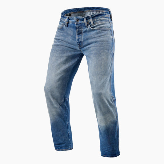 PANTALONE REVIT UOMO JEANS SALT TF BLU MEDIO SLAVATO L32 - Della Categoria Pantaloni & Jeans Uomo Produttore REVIT - A soli €168! Acquista ora su Due Ruote Accessori