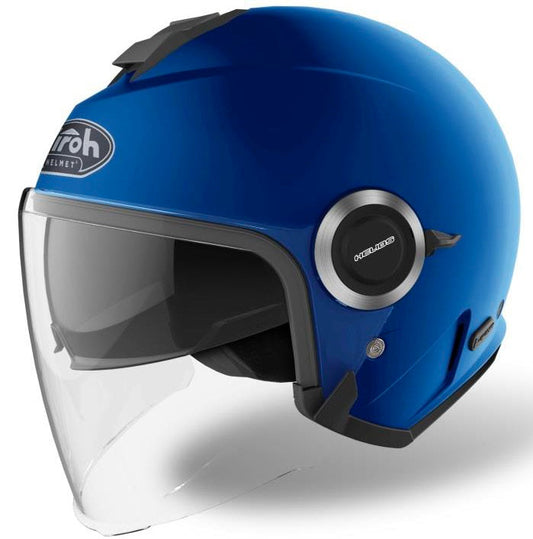 CASCO AIROH HELIOS COLOR BLUE MATT - Della Categoria Caschi Jet Produttore Airoh - A soli €84! Acquista ora su Due Ruote Accessori