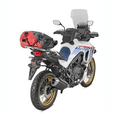 BORSA GIVI EA114GRB IMPERMEABILE A RULLO DA SELLA O PORTAPACCHI 30 LT GRIGIO ROSSO