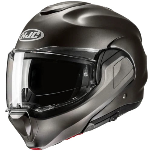 CASCO MODULARE HJC F100 SEMI TITANIO OPACO