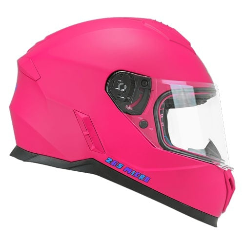 CASCO INTEGRALE BAMBINO CGM 265A MICRO MONO ROSA FLU OPACO