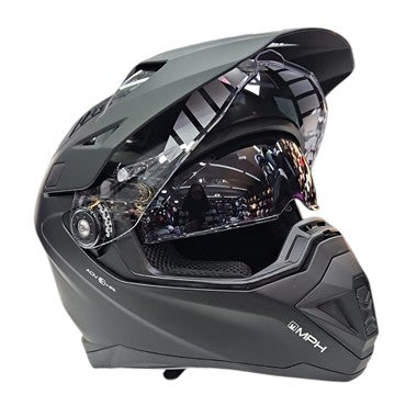 CASCO MPH CROSSOVER ADV E22.06 NERO OPACO