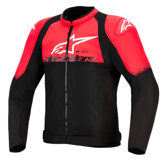 GIUBBINO UOMO ALPINESTARS SMX AIR NERO ROSSO TAGLIA