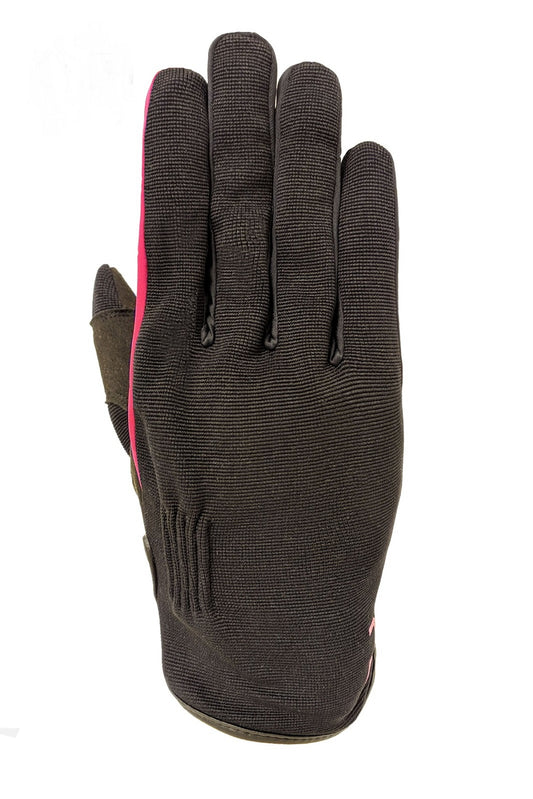 GUANTI DONNA OJ ATMOSFERE KISS NERI FUCSIA