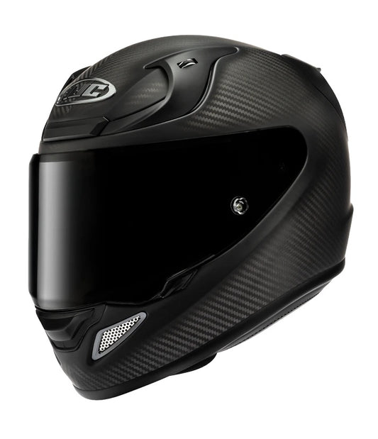 CASCO HJC INTEGRALE RPHA12 SOLID CARBONIO NERO MATTO
