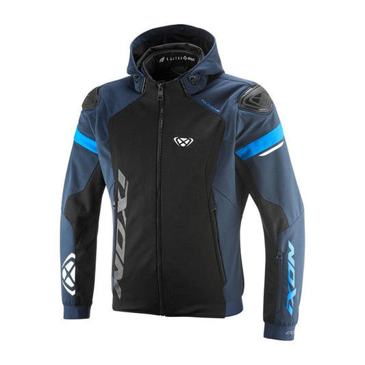 GIUBBOTTO UOMO IXON TSUTO PULSION AIR NERO-NAVY-BLU TAGLIA