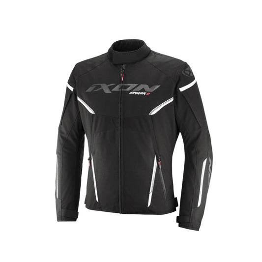 GIUBBOTTO TSUTO UOMO IXON STRIKER2 AIR WP NERO-BIANCO