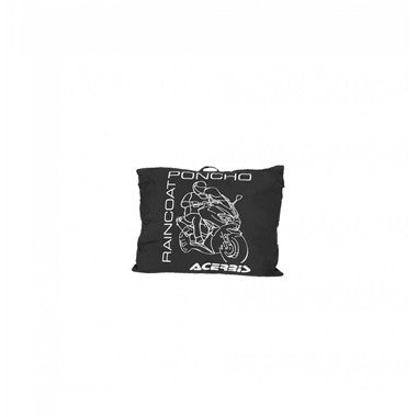 PONCHO COPRIPIOGGIA NERO