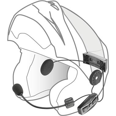 DOPPIO AURICOLARE BLUET. UCOM4 DA CASCO