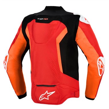 GIUBBINO UOMO ALPINESTARS T-GP AIR ROSSO ROSSO FLU NERO