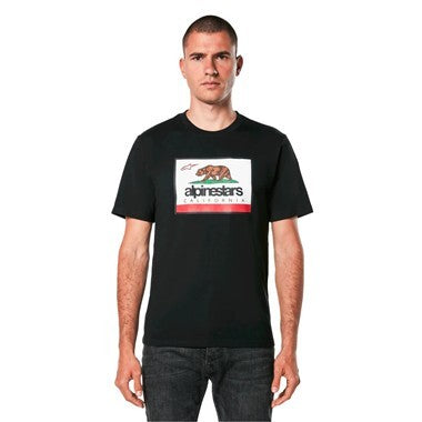 MAGLIA T-SHIRT ALPINESTARS CALI 2.0 CSF TEE NERA