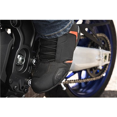 SCARPE UOMO IXON GAMBLER WP NERO-ROSSO