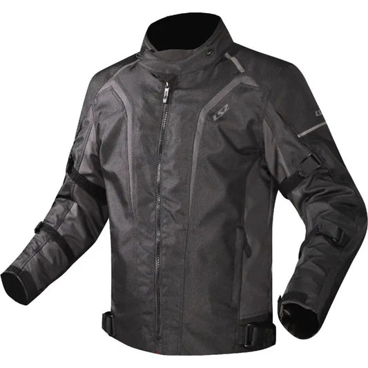 GIUBBINO UOMO LS2 SEPANG MAN JACKET NERO GRIGIO SCURO