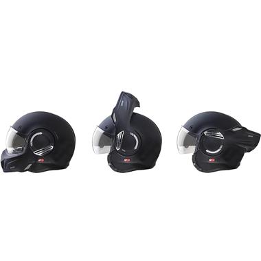 CASCO REVERS DURALEU CABRIO NERO OPACO