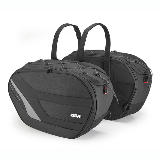 BORSE LATERALI CON STRAPS E CINGHIE 35L