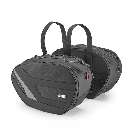 BORSE LATERALI CON STRAPS E CINGHIE 25L