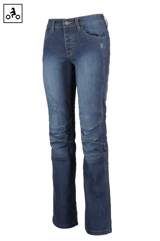 PANTALONE JEANS DONNA OJ RELOAD PROTEZIONI FIANCHI-GINOCCHIA