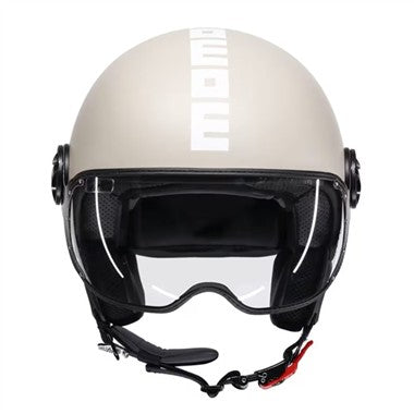 CASCO JET FGTR CLASSIC MOMODESIGN E2206 CANDY TORTORA SCRITTA BIANCA
