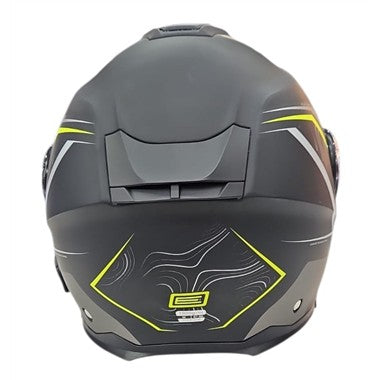 CASCO MODULARE ORIGINE LOGIC CON BLUETOOTH NERO GIALLO OPACO