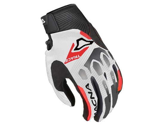 GUANTI MACNA UOMO ESTIVI TRACE BIANCO-NERO-ROSSO - Della Categoria Guanti Estivi Uomo Produttore MACNA - A soli €31.95! Acquista ora su Due Ruote Accessori