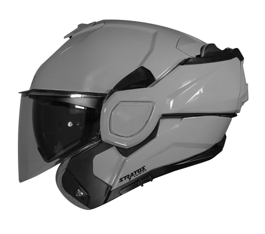 CASCO REVERSIBILE ORIGINE STRATOS GRIGIO LUCIDO