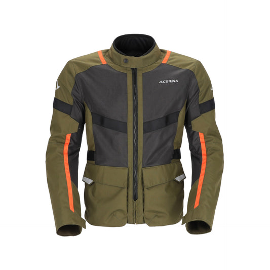 GIACCA ACERBIS UOMO RAMSEY VENTED LONG VERDE-ARANCIO