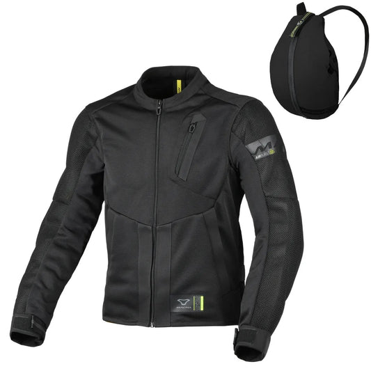 GIUBBINO MACNA UOMO TORIDO NERO A ZAINO