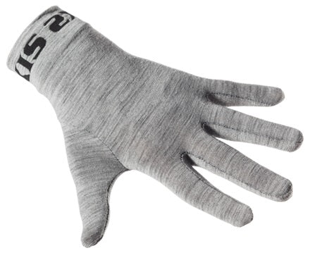 SOTTOGUANTI TERMICI SIX2 GRIGIO MERINOS