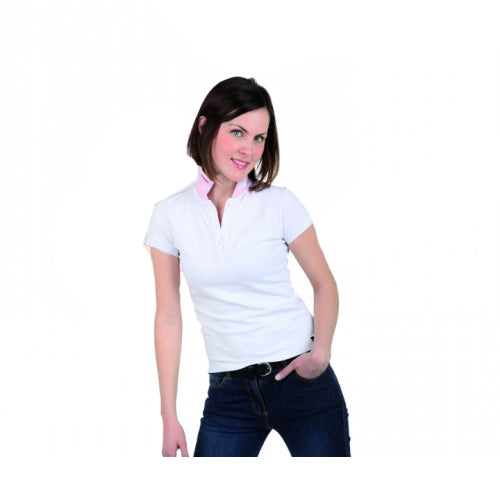 MAGLIA POLO STRETCH LADY BIANCO PINK TAGLIA S - Della Categoria T-Shirt Donna Produttore Tucano Urbano - A soli €18! Acquista ora su Due Ruote Accessori