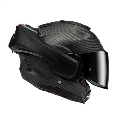 CASCO MODULARE HJC F100 CARBON NERO OPACO