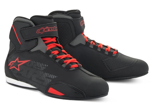SCARPA ALPINESTARS SEKTOR SHOE NERA GRIGIA ROSSA