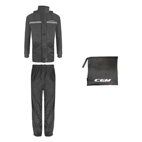 COMPLETO ANTIPIOGGIA E34 SPORT NERO