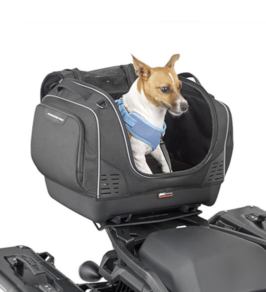 BORSA CON AGGANCIO TOP BAG CON ATTACCO MONOKEY® SPECIFICA PER IL TRASPORTO DI ANIMALI 33LT. - Della Categoria Bauletti Produttore Givi - A soli €194.25! Acquista ora su Due Ruote Accessori