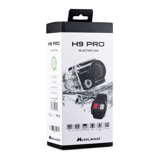 TELECAMERA MIDLAND H9 PRO 4K ACTION CAM
