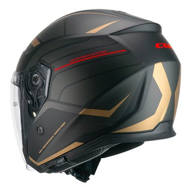 CASCO JET CGM 136S RNA RACE GRIGIO ROSSO OPACO