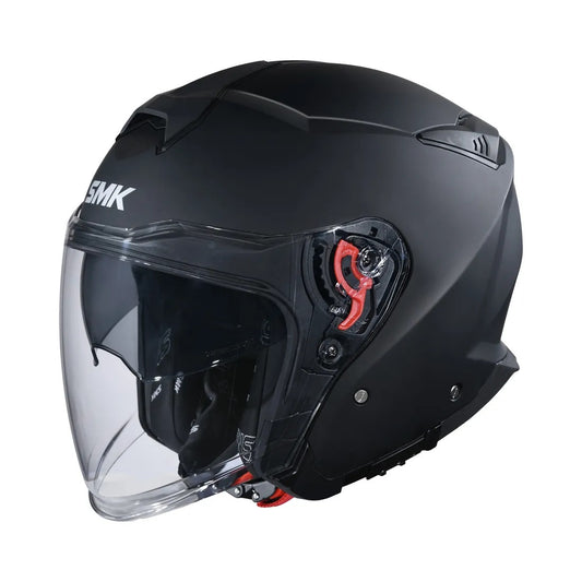 CASCO SMK JET GTJ NERO OPACO - Della Categoria Caschi Jet Produttore SMK CASCHI - A soli €71.95! Acquista ora su Due Ruote Accessori