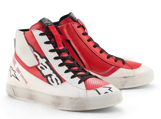 SCARPA ALPINESTARS STATED FLAIR SHOES BIANCA ROSSA