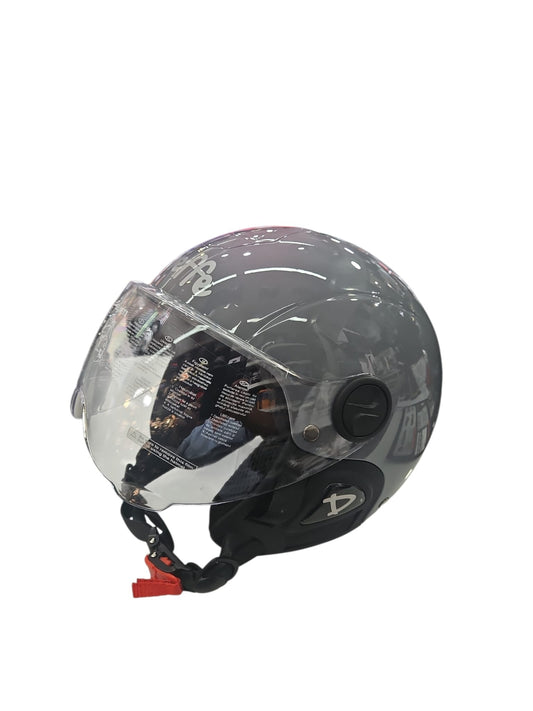 CASCO DIEFFE E-BIKE DF120 NEW GRIGIO LUCIDO