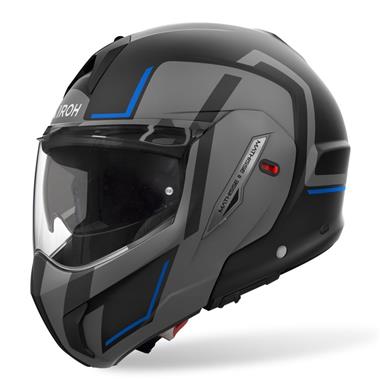 CASCO AIROH MODULARE MATHISSE II MTH2G18 NERO GRIGIO BLU OPACO - Della Categoria Caschi Modulare Produttore Airoh - A soli €262.50! Acquista ora su Due Ruote Accessori