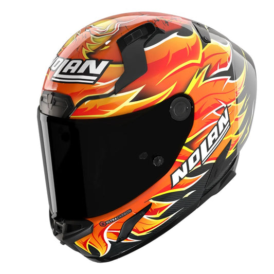CASCO NOLAN INTEGRALE CARBONIO X-804 RS REPLICA IANNONE 368