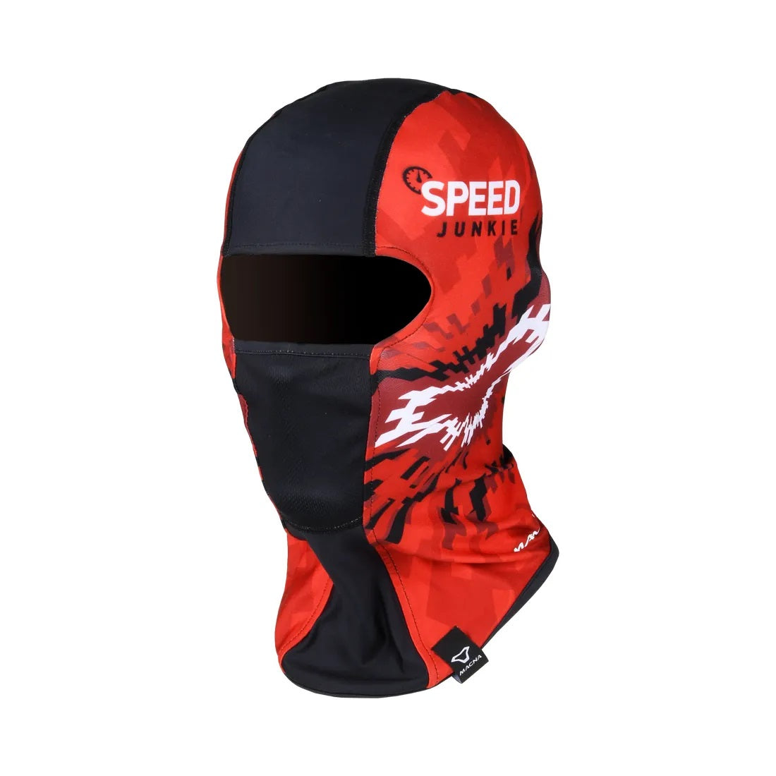 SOTTOCASCO MACNA MANE NERO ROSSO