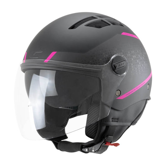 CASCO JET CGM 116X AIR CITY NERO FUCSIA FLU OPACO