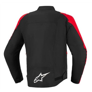 GIUBBINO UOMO TESSUTO ALPINESTARS T-SPS V2 WP NERO ROSSO