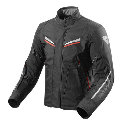 GIUBBINO UOMO REVIT VAPOR 2 IMPERMEABILE NERO ROSSO - Della Categoria Giubbini Tessuto Uomo Produttore REVIT - A soli €320! Acquista ora su Due Ruote Accessori