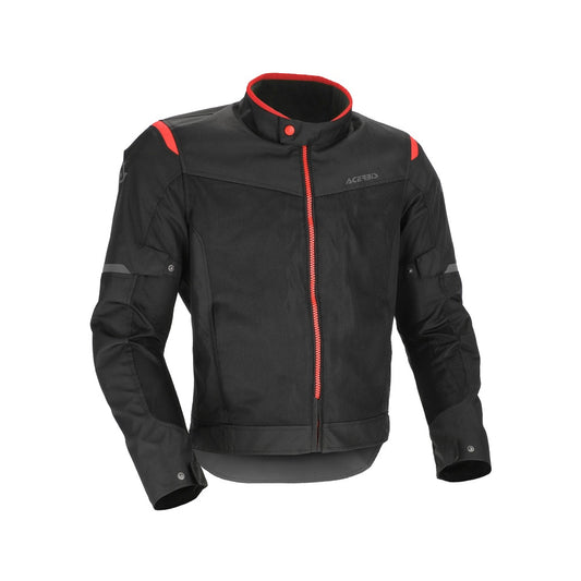 GIUBBINO ACERBIS UOMO CE RAMSEY VENTED 2.0 AIR NERO-ROSSO - Della Categoria Giubbini Estivi Uomo Produttore ACERBIS - A soli €87.95! Acquista ora su Due Ruote Accessori
