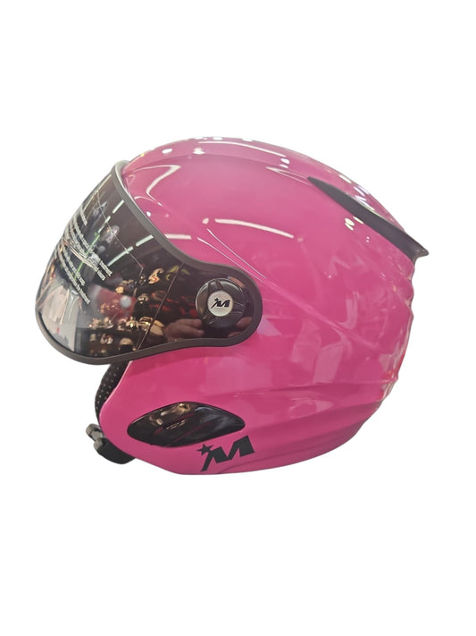 CASCO MIVIDA ULTRALEGGERO OMOL. SCI-BIKE ROSA LUCIDO