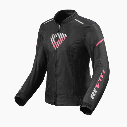 GIUBBINO DONNA REVIT SPRINT H20 NERO ROSA