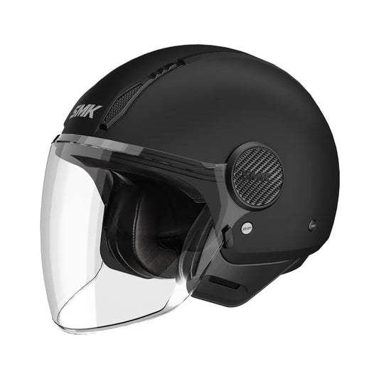 CASCO JET SMK LAMINAR NERO OPACO